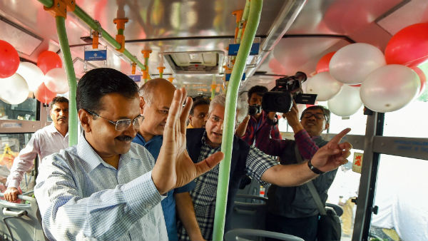 CCTV will be installed in 5,500 DTC & cluster buses, 3 in each: says Arvind Kejriwal CCTV will be installed in 5,500 DTC & cluster buses, 3 in each: says Arvind Kejriwal