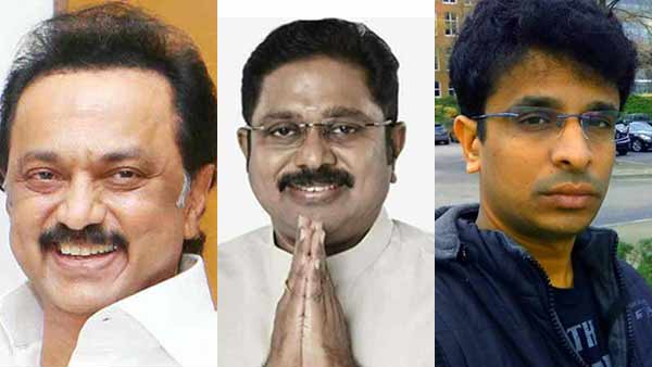 MK Stalin greets Shanmuga Subramanian MK Stalin greets Shanmuga Subramanian