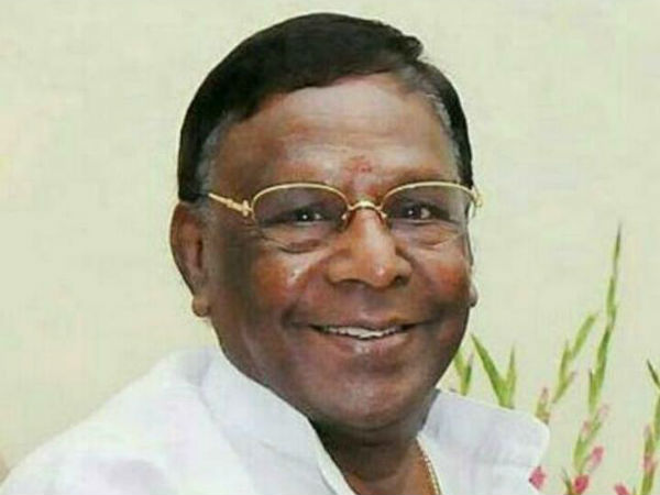 ADMK Mlas stages dharna infront of puducherry cm house ADMK Mlas stages dharna infront of puducherry cm house