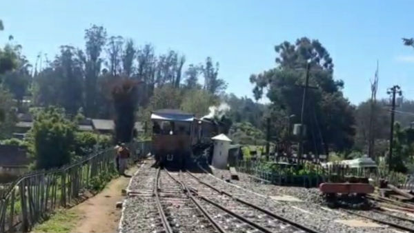 Nilgiri mountain railway service has resumed today after 8 days Nilgiri mountain railway service has resumed today after 8 days