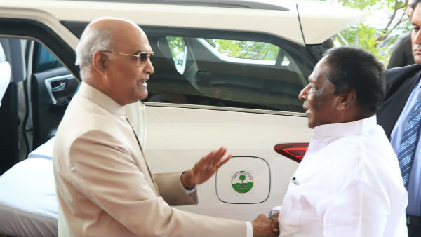 President Ram nath Govind participated in the 27th convocation of the Central University of Puducherry President Ram nath Govind participated in the 27th convocation of the Central University of Puducherry