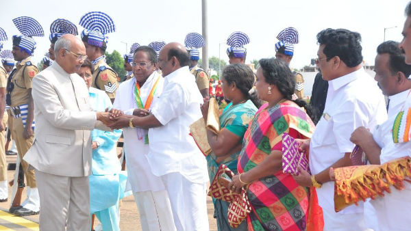 President Ram nath Govind participated in the 27th convocation of the Central University of Puducherry President Ram nath Govind participated in the 27th convocation of the Central University of Puducherry