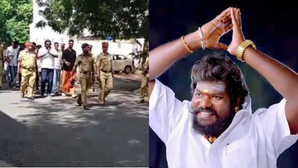 Rowdy Cholan wearing a cooling glasses and shoe like hero creates controversy. Rowdy Cholan wearing a cooling glasses and shoe like hero creates controversy.