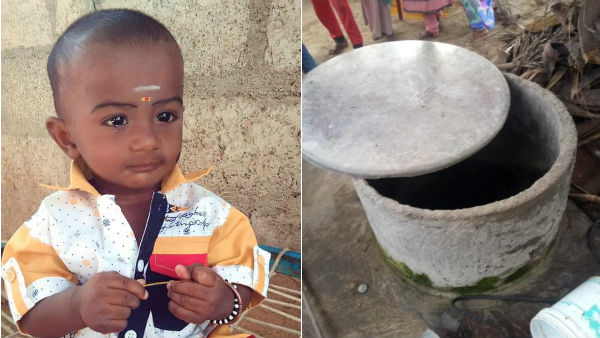 two year old boy died in tank near krishnagiri two year old boy died in tank near krishnagiri