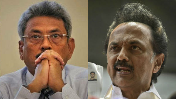 MK Stalin condemns Gotabaya Rajapaksa on Eelam Tamil issue MK Stalin condemns Gotabaya Rajapaksa on Eelam Tamil issue