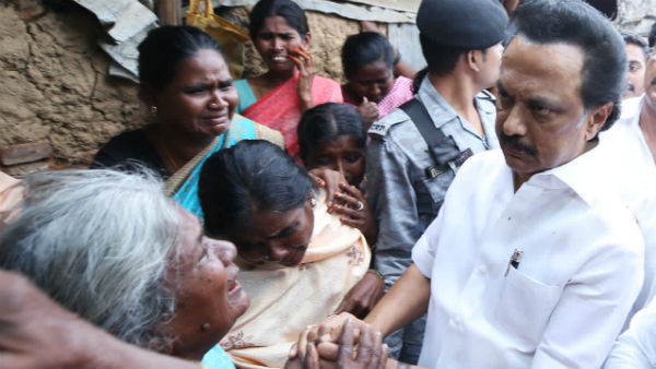 ஸ்டாலின் ஆறுதல்