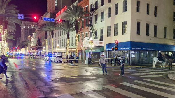 11 people were shot in New Orleans, USA 11 people were shot in New Orleans, USA
