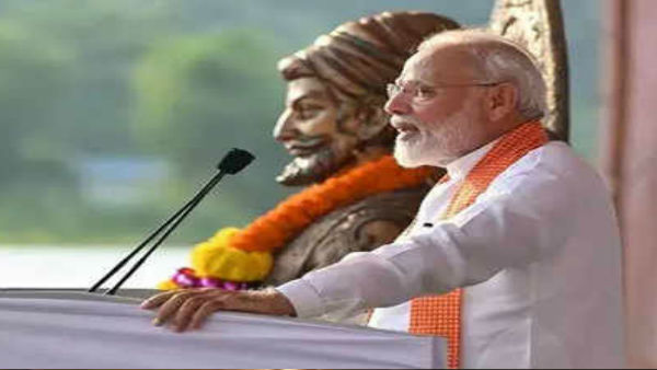 A controversy erupts over book comparing Modi with Chhattrapati Shivaji A controversy erupts over book comparing Modi with Chhattrapati Shivaji
