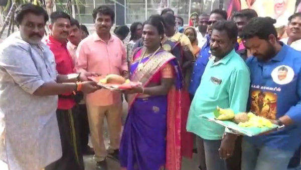 Rajini fans celebrations in hosur Rajini fans celebrations in hosur