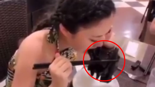 Chinese Woman eat Bat amid Corona virus Scare Chinese Woman eat Bat amid Corona virus Scare