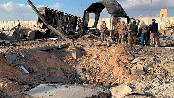 Two rockets hit near US embassy in Iraq Two rockets hit near US embassy in Iraq