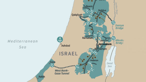 Borders, bridges, tunnels of the Trump peace plan for Palestinian state Borders, bridges, tunnels of the Trump peace plan for Palestinian state