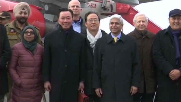 Envoys from 16 nations visit Jammu Kashmir Envoys from 16 nations visit Jammu Kashmir
