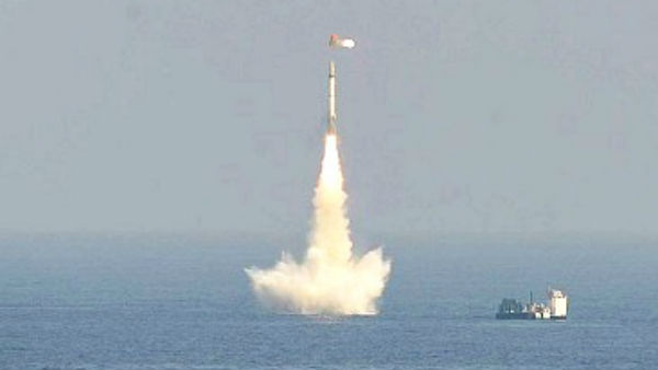 India Test Fires K-4 SLBM India Test Fires K-4 SLBM
