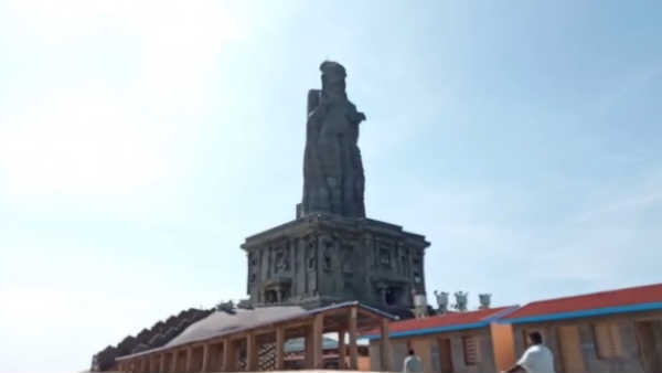Kanyakumari Thiruvalluvar statue celebrating 20th year anniversary Kanyakumari Thiruvalluvar statue celebrating 20th year anniversary