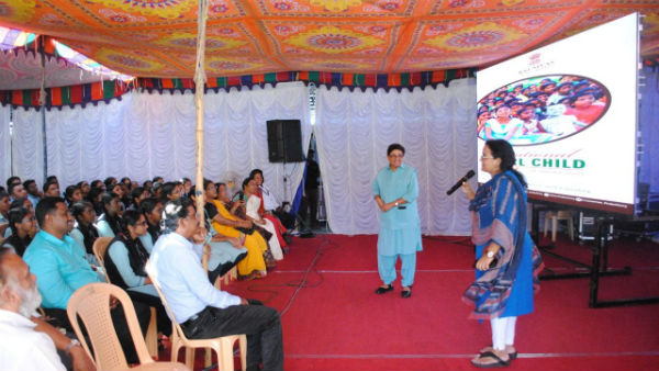 National Girl Child Day was celebrated at Puducherry Raj Nivas National Girl Child Day was celebrated at Puducherry Raj Nivas