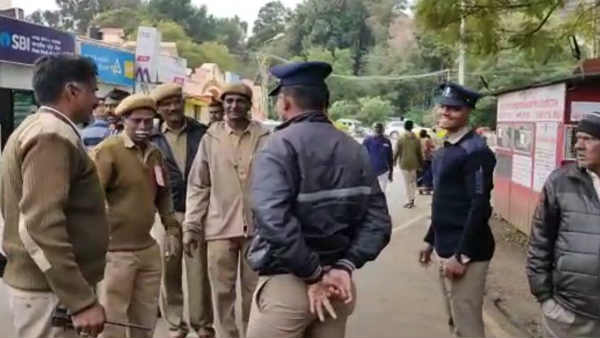 Local body election counting in coonoor Local body election counting in coonoor