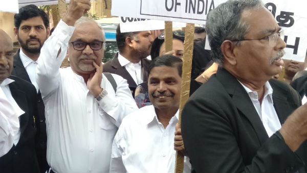 Peace procession at the madras high Court premises in honor of Martyrs Day Peace procession at the madras high Court premises in honor of Martyrs Day