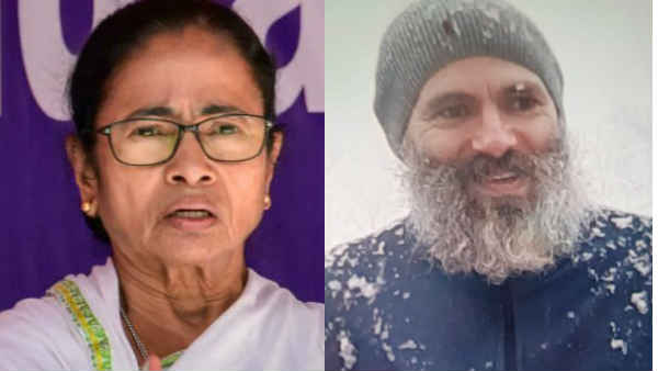 Mamata Banerjee shares Omar Abdullahs Bearded Photo Mamata Banerjee shares Omar Abdullahs Bearded Photo
