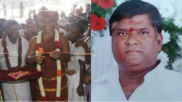 In Puducherry, the disciple of Nithyananda has been hacked to death In Puducherry, the disciple of Nithyananda has been hacked to death