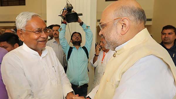 BJP and JDU will be fought under the leadership of Nitish Kumar: Amit Shah BJP and JDU will be fought under the leadership of Nitish Kumar: Amit Shah