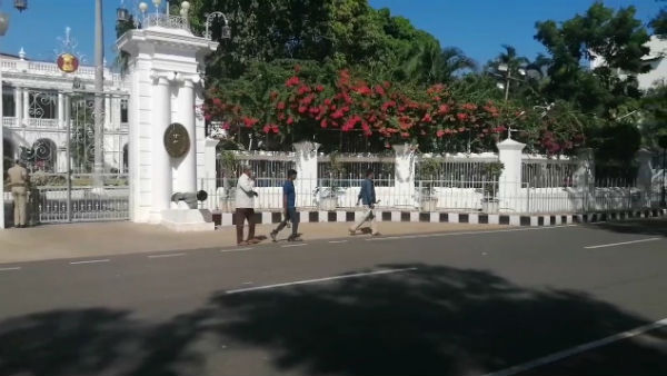 Bomb threat to Puducherry Lt Governors Rajnivas Bomb threat to Puducherry Lt Governors Rajnivas