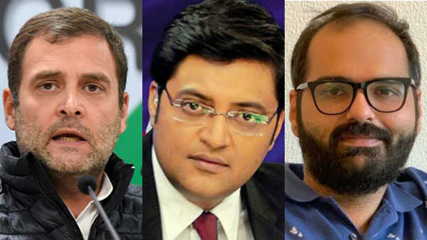 Rahul Gandhi slams On Airlines ban to Comedian Kunal Kamra Rahul Gandhi slams On Airlines ban to Comedian Kunal Kamra