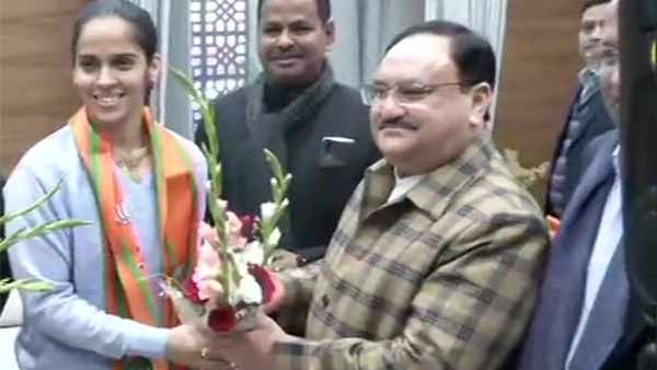 Badminton Player Saina Nehwal to join BJP shortly Badminton Player Saina Nehwal to join BJP shortly