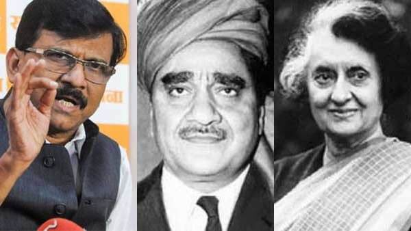 Cong. upsets over Shiv Senas Sanjay Raut comments on Indira Gandhi Cong. upsets over Shiv Senas Sanjay Raut comments on Indira Gandhi