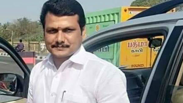 DMK MLA Senthil Balajis house gets temporary sealed DMK MLA Senthil Balajis house gets temporary sealed