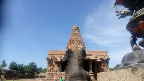 Thanjavur big temple kumbabishekam Designing of new Dhwaja Stambha Thanjavur big temple kumbabishekam Designing of new Dhwaja Stambha