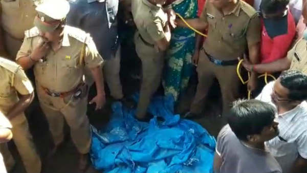 Congress personality hacked to death in Puducherry Congress personality hacked to death in Puducherry