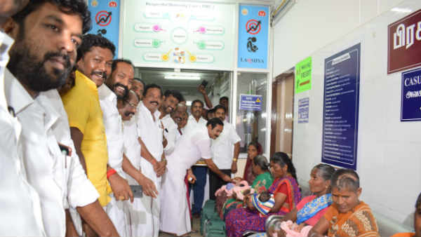 ADMK presents gold ring for new born on Feb 24 ADMK presents gold ring for new born on Feb 24