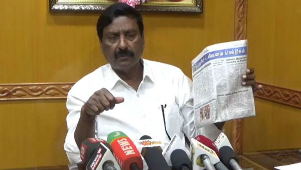 AIADMK seeks action against Congress MLA John Kumar AIADMK seeks action against Congress MLA John Kumar