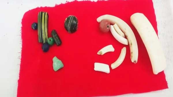 Archaeologists found Chola period materials near Musiri Archaeologists found Chola period materials near Musiri