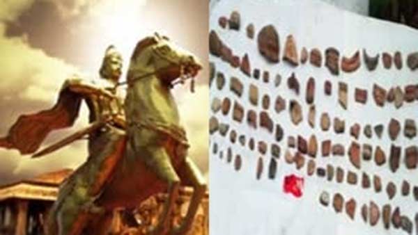 Archaeologists found Chola period materials near Musiri Archaeologists found Chola period materials near Musiri