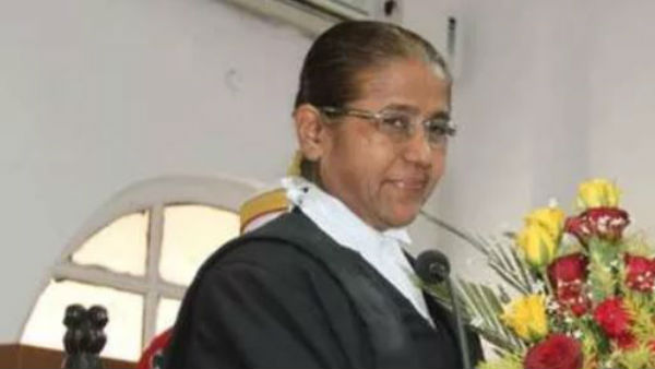 Supreme Court Senior Woman Judge R.Bhanumati fainted Supreme Court Senior Woman Judge R.Bhanumati fainted