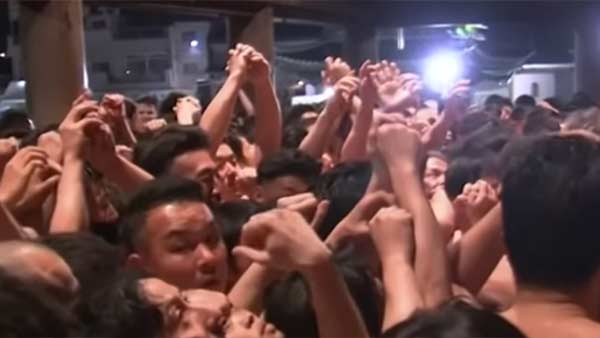 Japans Annual Naked Festival Japans Annual Naked Festival