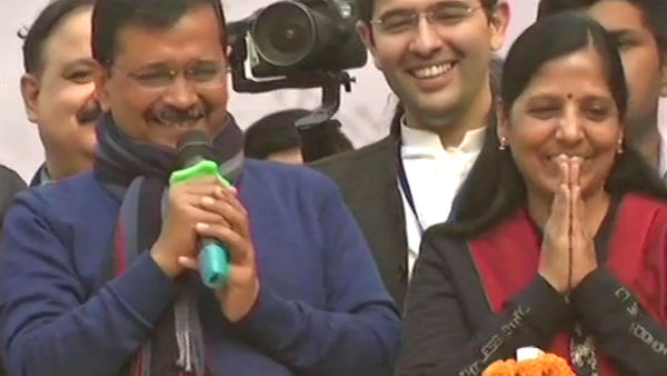 Want to thank the people of Delhi, says Arvind Kejriwal Want to thank the people of Delhi, says Arvind Kejriwal