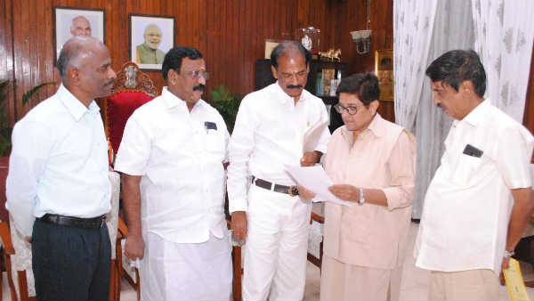 Governor Kiran bedi writes to Chief Minister NarayanaSwamy Regarding citizenship amendment Act Governor Kiran bedi writes to Chief Minister NarayanaSwamy Regarding citizenship amendment Act