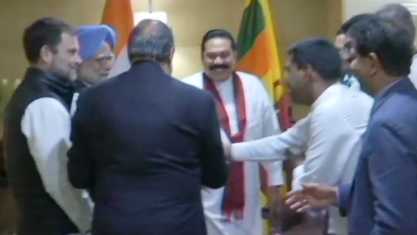 Sri Lanka Prime Minister Mahinda Rajapaksa arrives in Delhi Sri Lanka Prime Minister Mahinda Rajapaksa arrives in Delhi