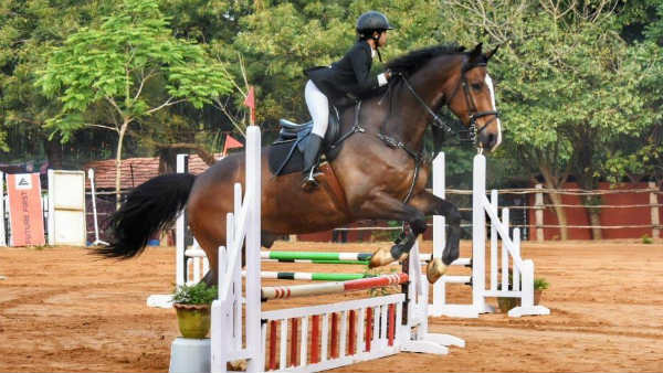 National level Equestrian Challenge competition in Puducherry National level Equestrian Challenge competition in Puducherry