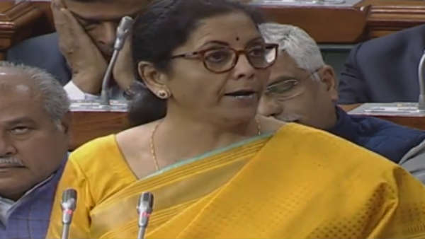 Finance minister Nirmala sitharaman and couldnt make full budget speech Finance minister Nirmala sitharaman and couldnt make full budget speech