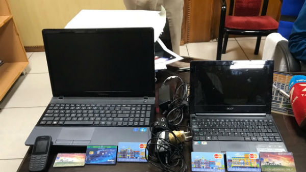 Foreign youth arrested for trying to extort money in ATM machine Foreign youth arrested for trying to extort money in ATM machine