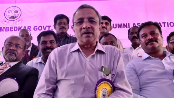 Chennai high court judge Subramanian held press conference Chennai high court judge Subramanian held press conference