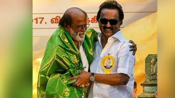 actor rajinikanth replies mk stalin indirectly actor rajinikanth replies mk stalin indirectly