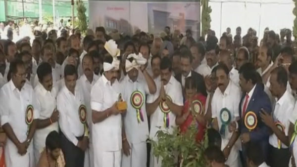 Salem: Foundation stone for Research on animal Science layed by CM Edappadi palanisamy Salem: Foundation stone for Research on animal Science layed by CM Edappadi palanisamy