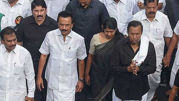 DMK to hold a silent march toward ANNA memorial on his death anniversary DMK to hold a silent march toward ANNA memorial on his death anniversary