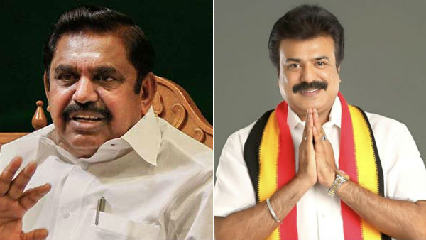 dmdk secretary L K Sudhish. meet chief minister edappadi palanisamy dmdk secretary L K Sudhish. meet chief minister edappadi palanisamy