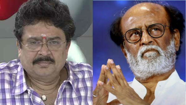 S.Ve. Shekher says that Has Rajinikanth thinking of making Gurumoorthy as CM of Tamilnadu? S.Ve. Shekher says that Has Rajinikanth thinking of making Gurumoorthy as CM of Tamilnadu?